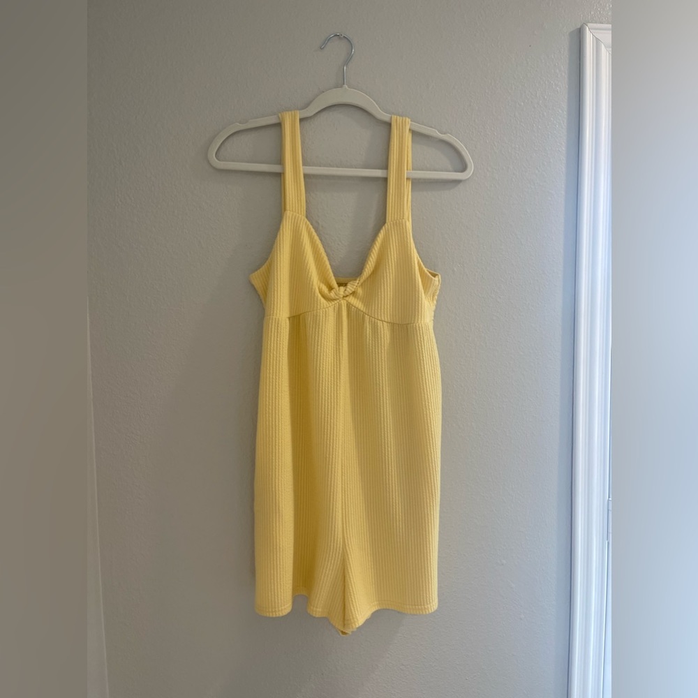 O’Neil | Yellow Thea Knit Romper | Medium